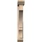 Ekena Millwork Balboa Slat Smooth Bracket w/ Offset Brace, Douglas Fir, 5 1/2"W x 30"D x 38"H BKT0604X30X38BOA06SDF - alternate 2